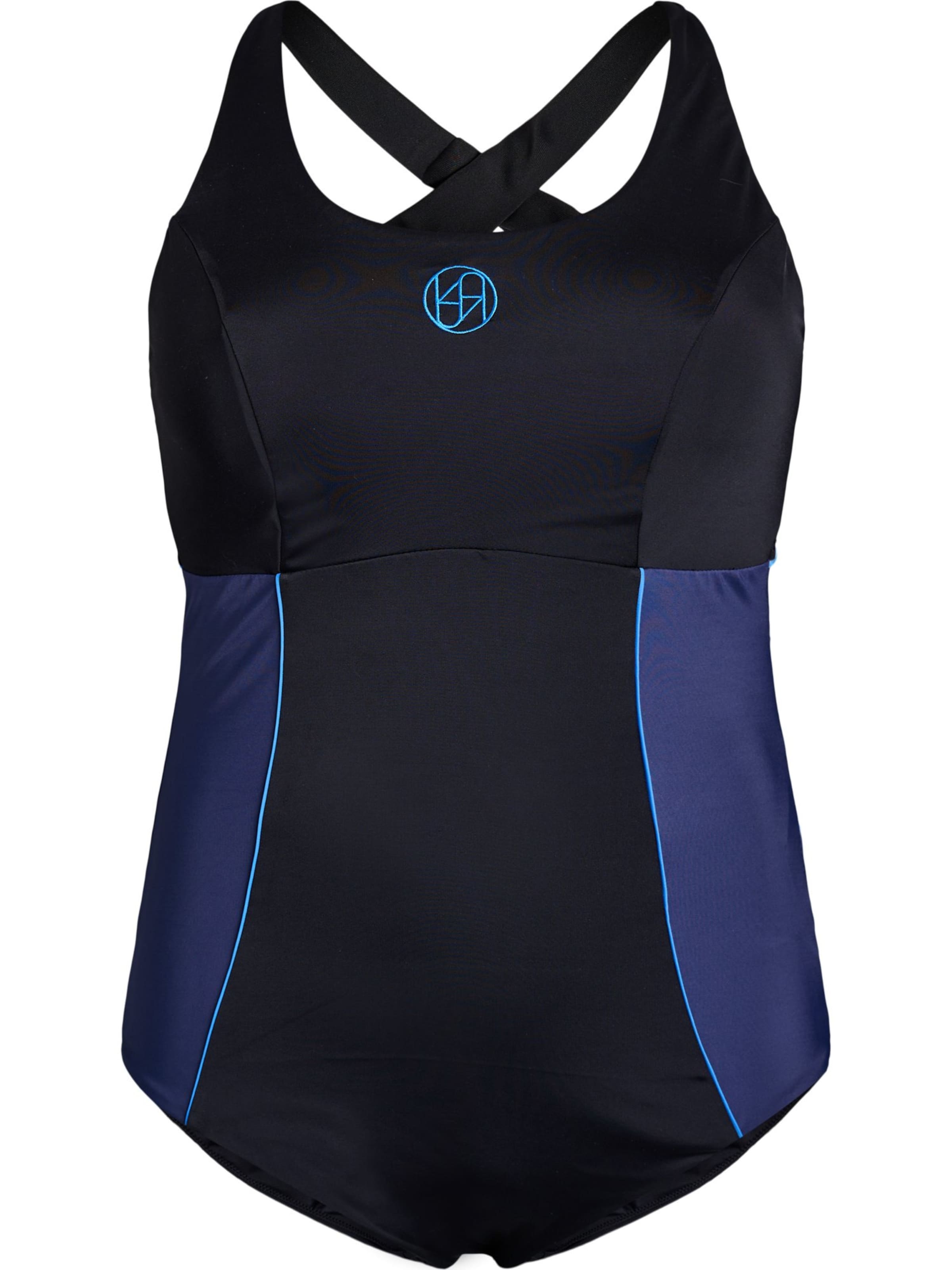 Swim by Zizzi Спортивный купальник-бралетт 'SSPORT' в черном цвете
Swim by Zizzi Спортивный купальник-бралетт 'SSPORT' в черном цвете