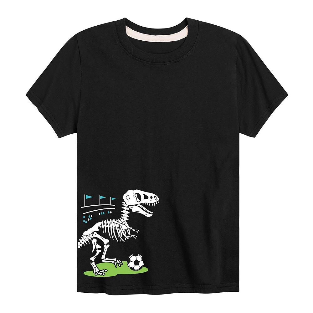 Футболка с изображением скелета динозавра для мальчиков 8–20 лет Licensed Character, черный
Футболка с изображением скелета динозавра для мальчиков 8–20 лет Licensed Character, черный