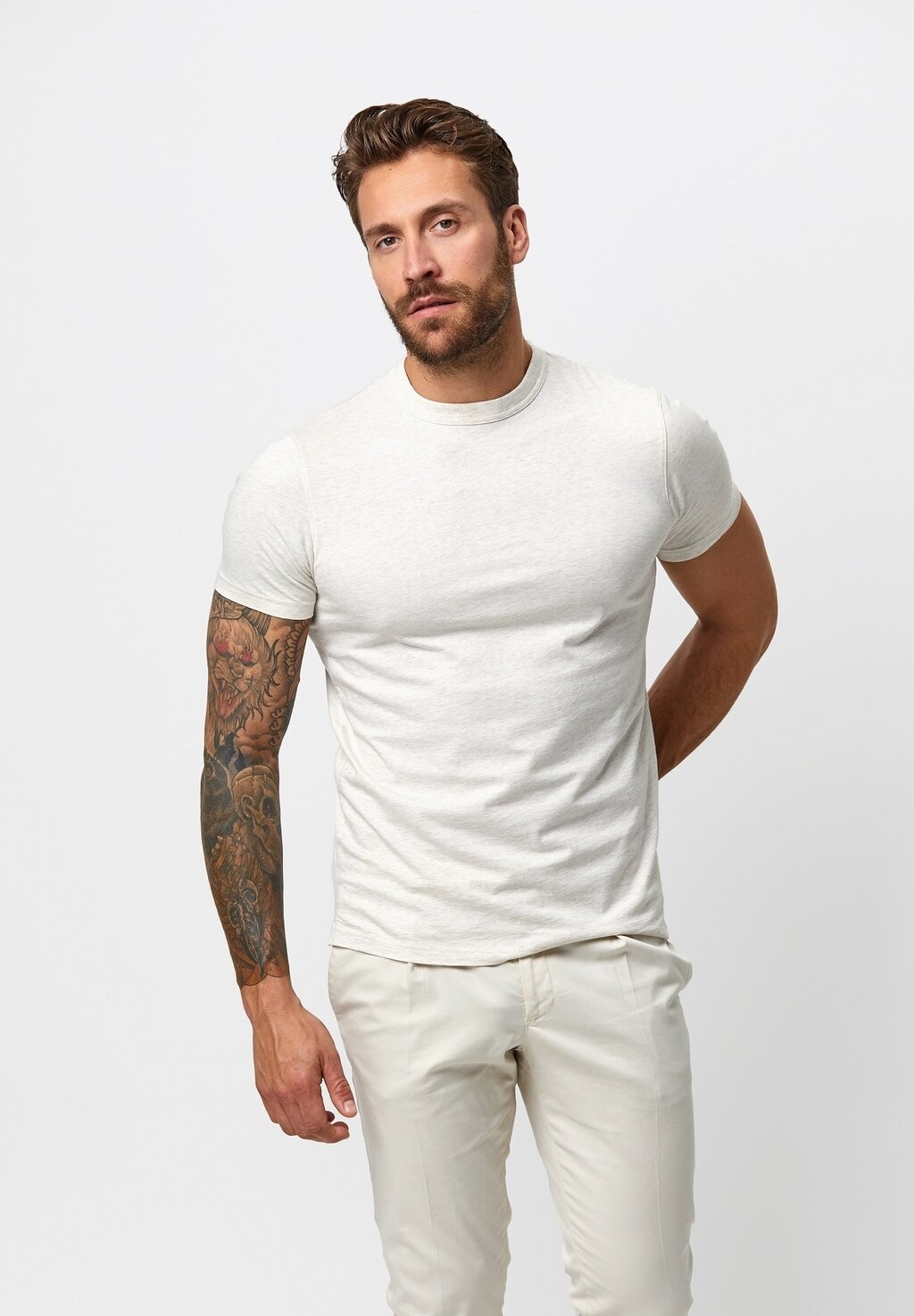 Базовая футболка Short Sleeve PROFUOMO, бежевый, Бежевый;коричневый, Базовая футболка Short Sleeve PROFUOMO, бежевый
Базовая футболка Short Sleeve PROFUOMO, бежевый, Бежевый;коричневый, Базовая футболка Short Sleeve PROFUOMO, бежевый