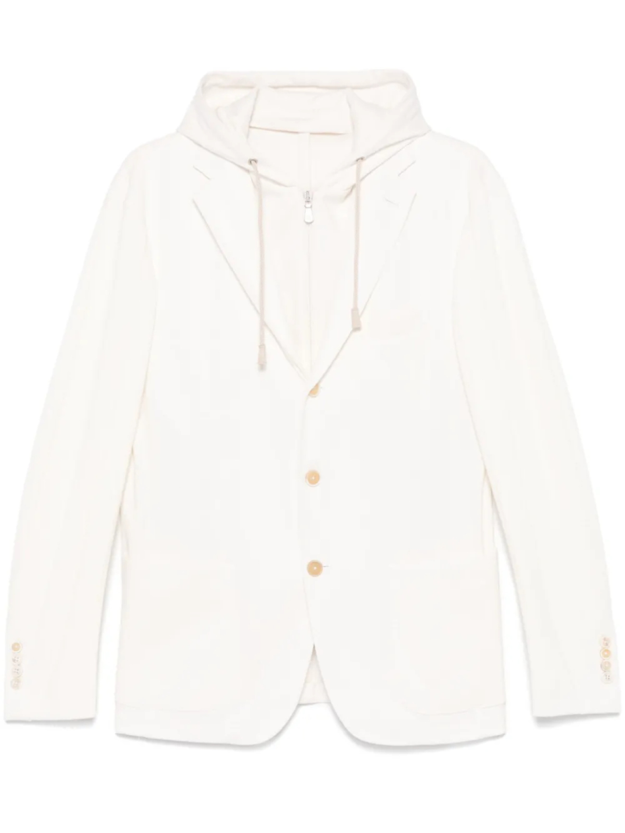 Однобортный пиджак Eleventy, белый
Однобортный пиджак Eleventy, белый