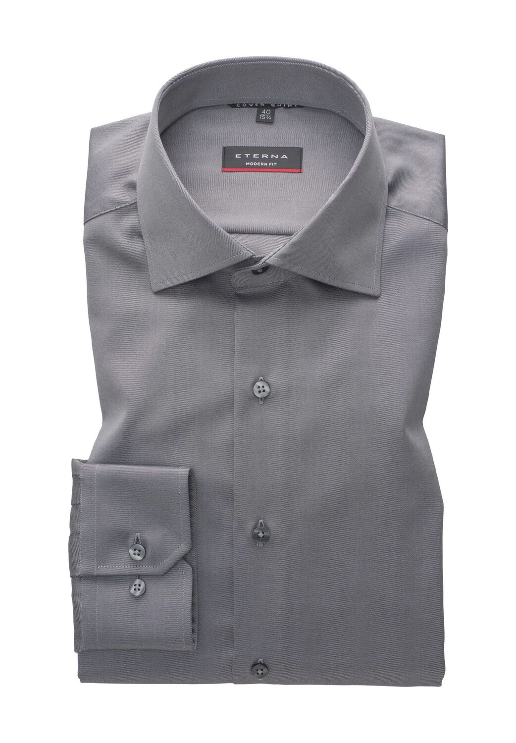 Рубашка Cover Shirt Деловая, современный крой, воротник Кент, мужская ETERNA, серебро
Рубашка Cover Shirt Деловая, современный крой, воротник Кент, мужская ETERNA, серебро