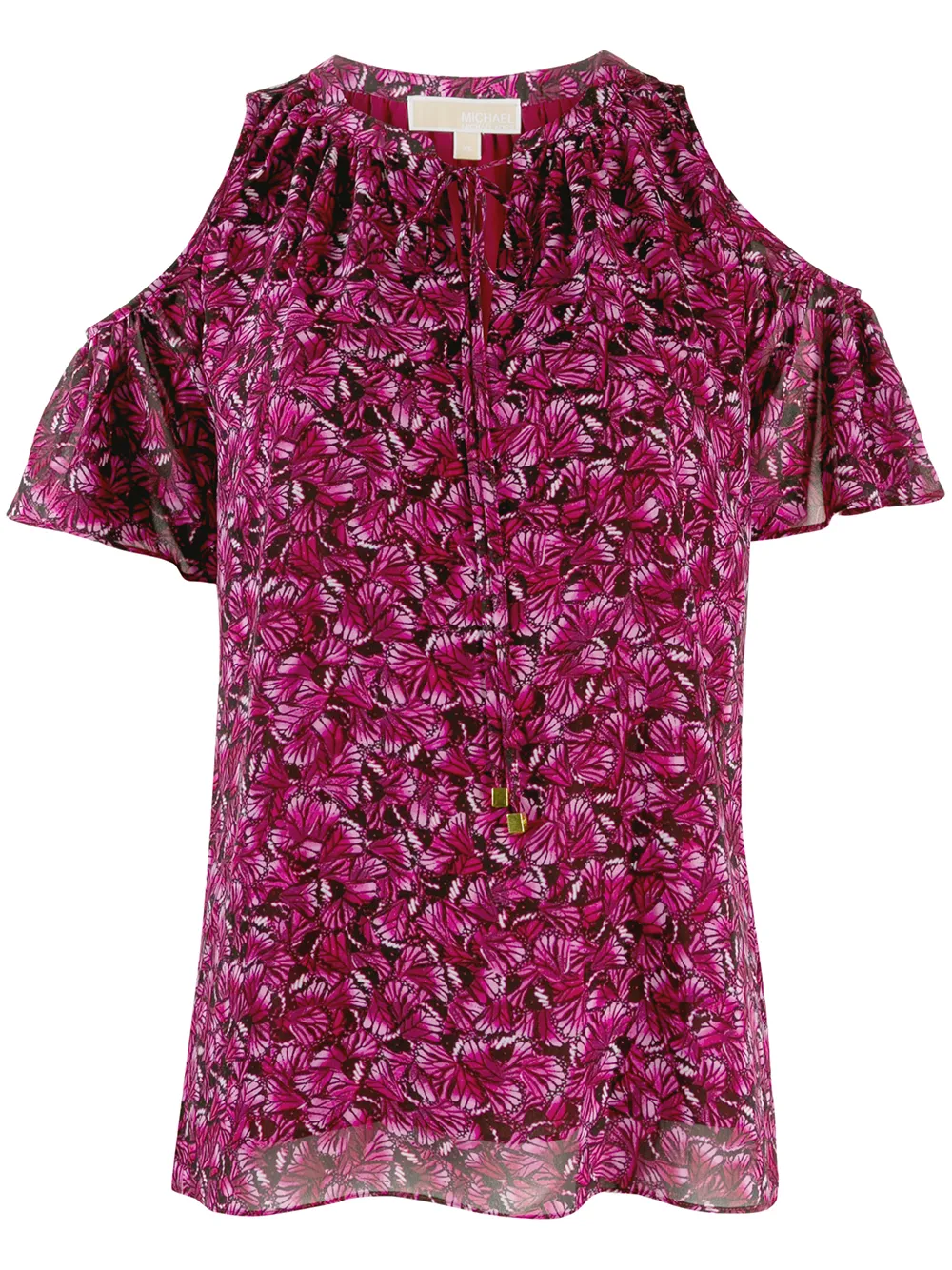 Топ с открытыми плечами и принтом Michael Michael Kors, розовый
Топ с открытыми плечами и принтом Michael Michael Kors, розовый