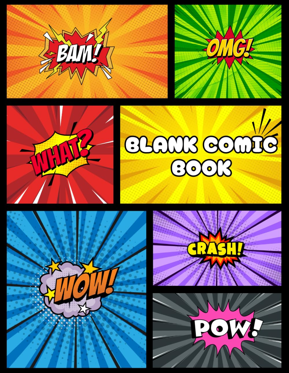 Blank Comic Book: Create Your Own Comic Stories (Independently published)
Blank Comic Book: Create Your Own Comic Stories (Independently published)