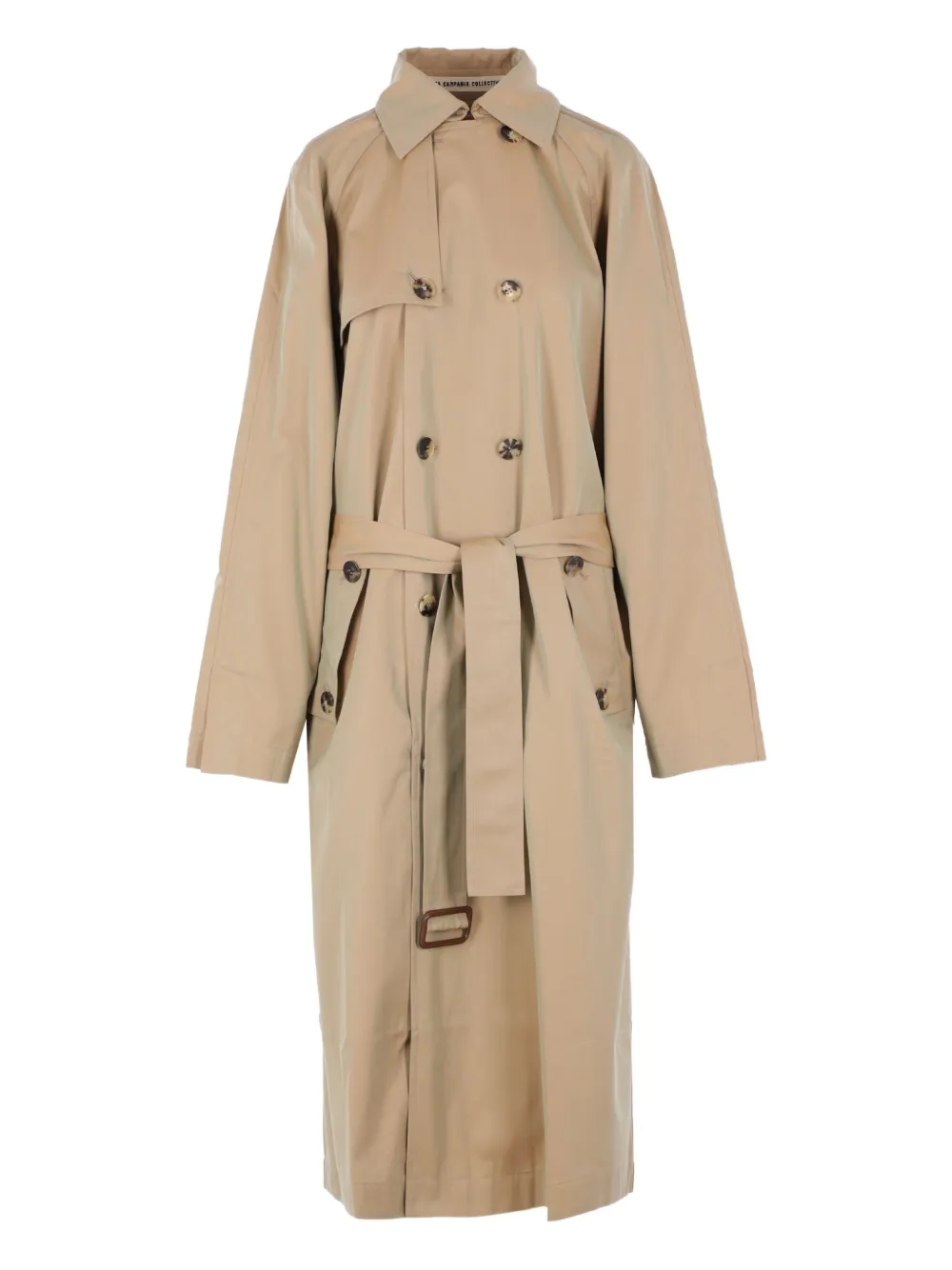 Двубортное пальто с поясом Meta Campania Collective, нейтральный
Двубортное пальто с поясом Meta Campania Collective, нейтральный