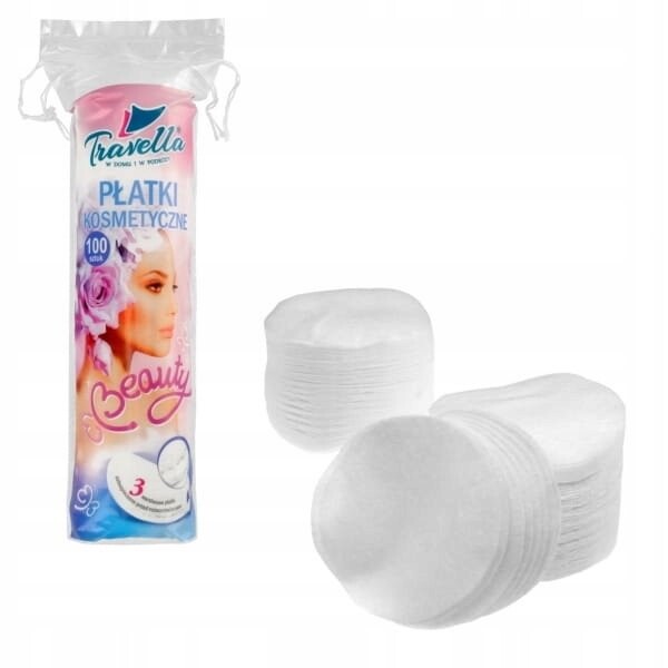 Прокладки косметические Travella круглые 100 шт Ravi 9116
Прокладки косметические Travella круглые 100 шт Ravi 9116