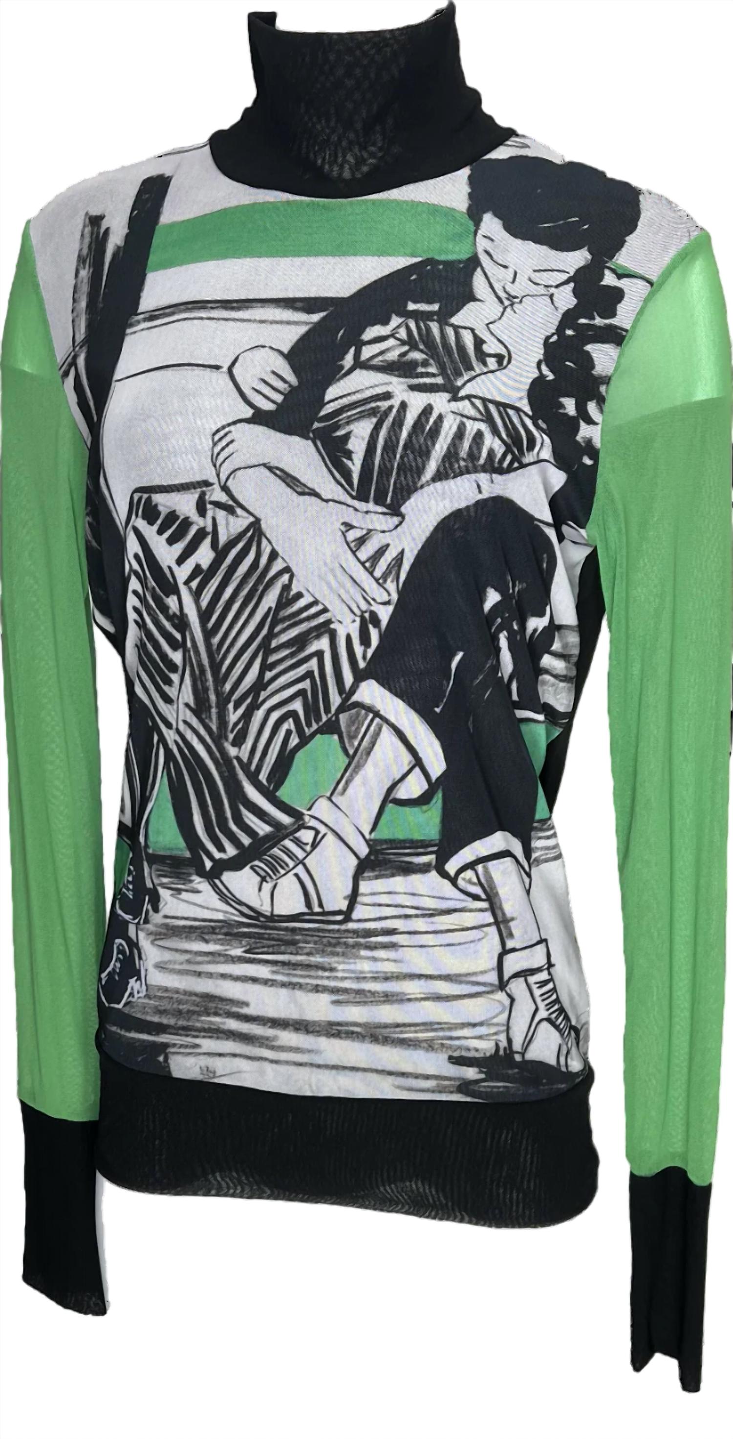 Топ с высоким воротом In True Love Petit Pois By Viviana G
Топ с высоким воротом In True Love Petit Pois By Viviana G