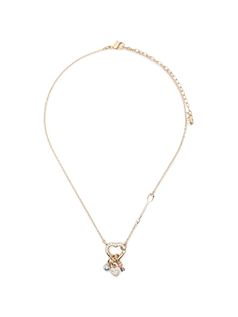 Колье с подвеской Swarovski, золотой
Колье с подвеской Swarovski, золотой