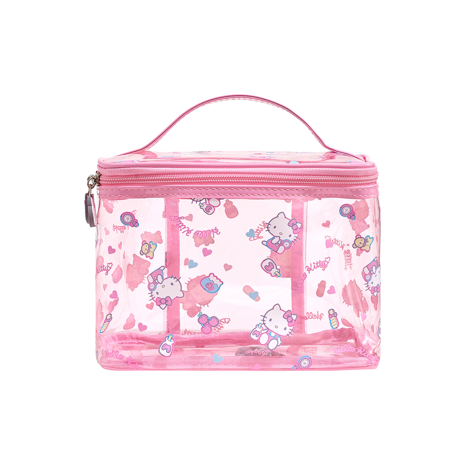 Sanrio Дорожная сумка из ПВХ для женщин розовая, Pink
Sanrio Дорожная сумка из ПВХ для женщин розовая, Pink