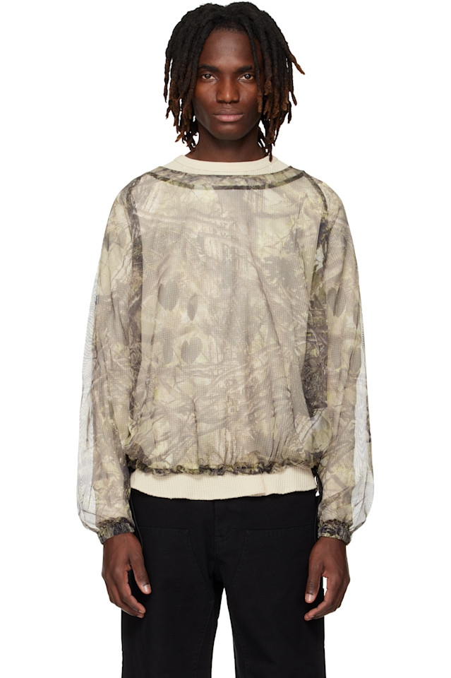 South2 West8 Футболка цвета хаки с круглым вырезом
South2 West8 Футболка цвета хаки с круглым вырезом