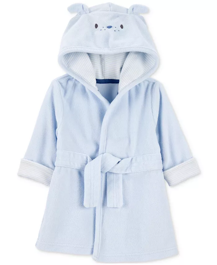 Детский махровый халат с капюшоном Animal Carter's, синий
Детский махровый халат с капюшоном Animal Carter's, синий