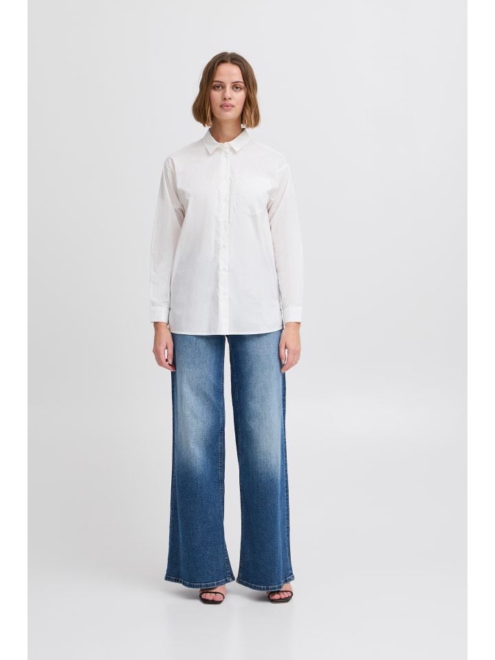 Рубашка с длинными рукавами - IHGESTA, стандартный крой, Cloud Dancer ICHI
Рубашка с длинными рукавами - IHGESTA, стандартный крой, Cloud Dancer ICHI