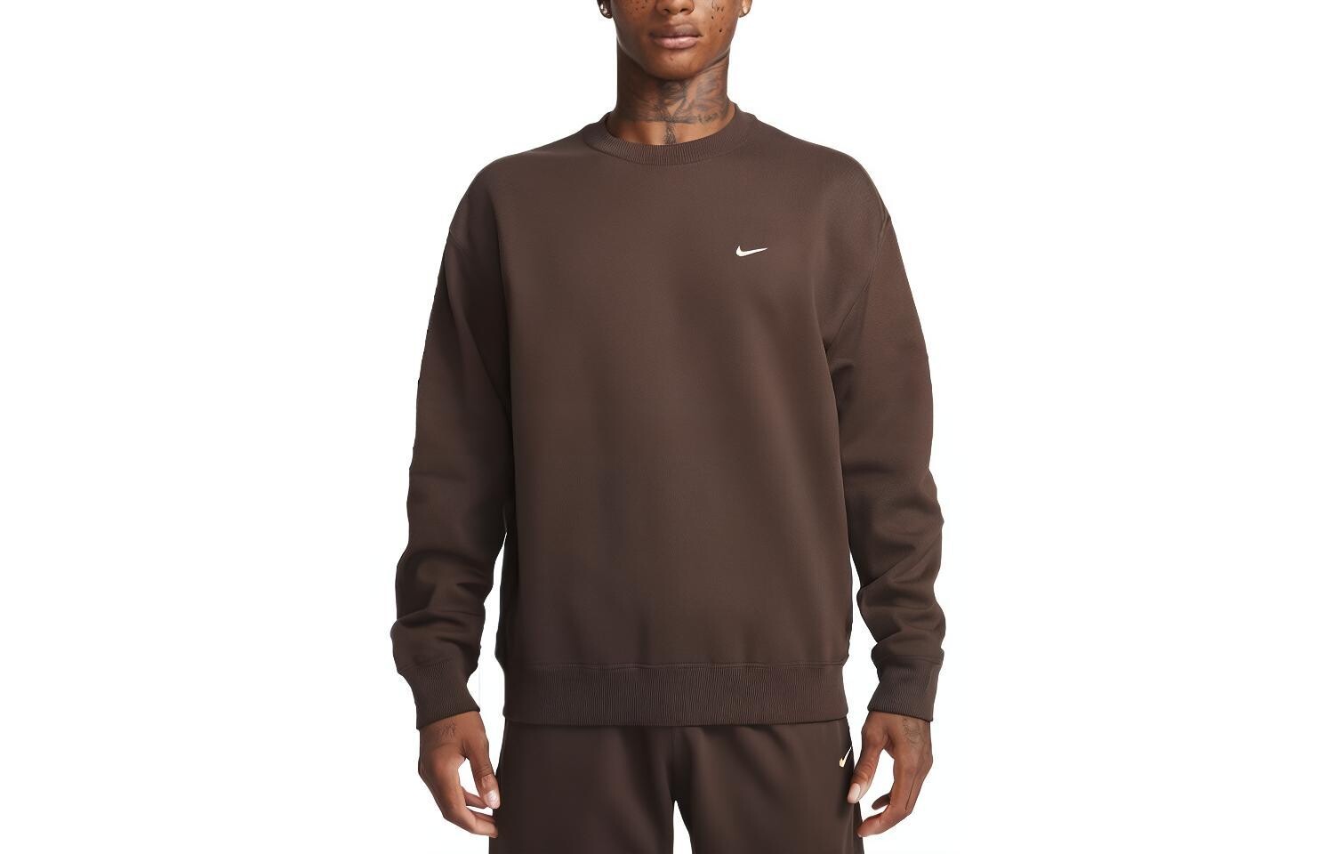 Толстовка с капюшоном Solo Swoosh из флиса с круглым вырезом Nike, коричневый
Толстовка с капюшоном Solo Swoosh из флиса с круглым вырезом Nike, коричневый