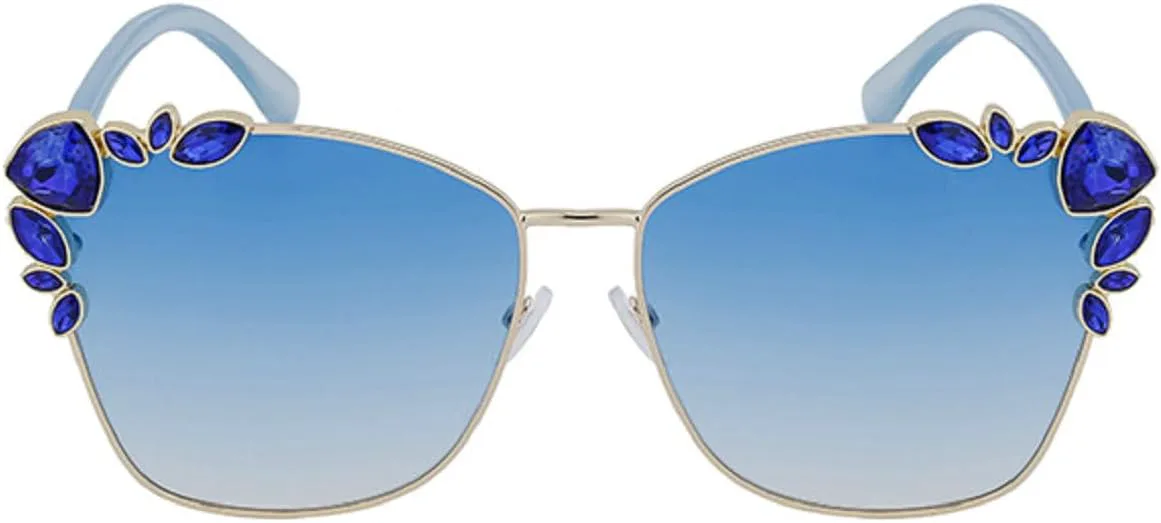Квадратные солнцезащитные очки с металлической оправой и стразами для женщин, винтажный стиль, модные очки UV400, защита от ультрафиолета, модель 3394 Melrose, Blue
Квадратные солнцезащитные очки с металлической оправой и стразами для женщин, винтажный стиль, модные очки UV400, защита от ультрафиолета, модель 3394 Melrose, Blue