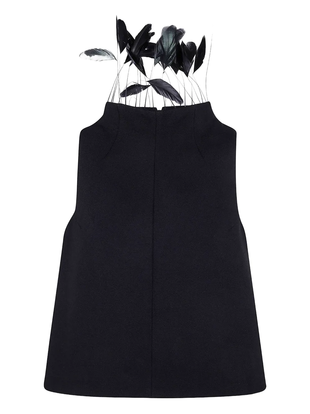 Топ с отделкой перьями Nº21, черный
Топ с отделкой перьями Nº21, черный