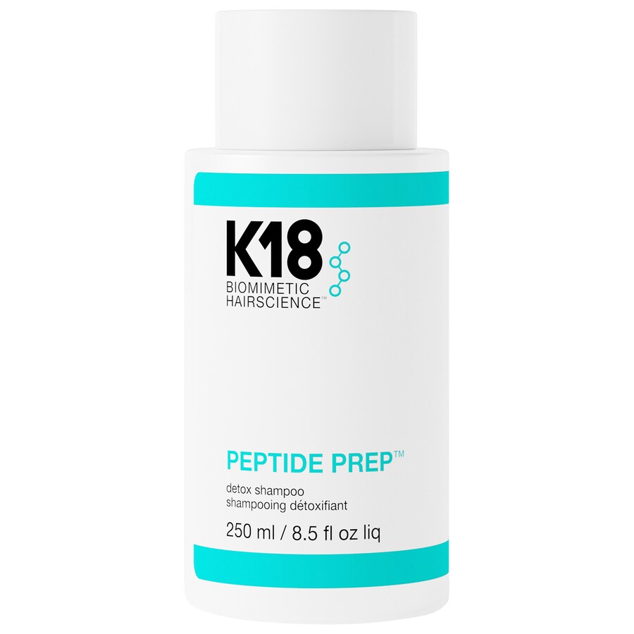 Очищающий детокс-шампунь PEPTIDE PREP K18 Biomimetic Hairscience, 8.5 oz /250 mL
Очищающий детокс-шампунь PEPTIDE PREP K18 Biomimetic Hairscience, 8.5 oz /250 mL