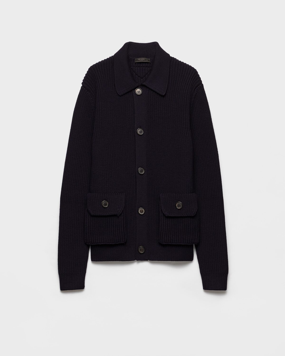 Кардиган из шерсти Prada, темно-синий
Кардиган из шерсти Prada, темно-синий