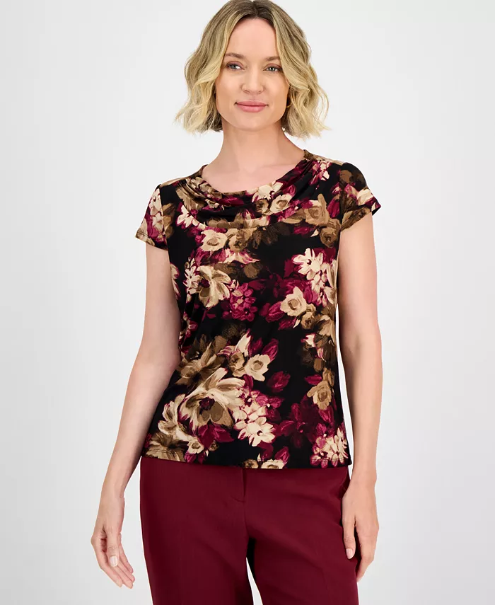 Женский топ с принтом, капюшоном-хомутом и короткими рукавами, размеры Regular и Petites Kasper, красный
Женский топ с принтом, капюшоном-хомутом и короткими рукавами, размеры Regular и Petites Kasper, красный