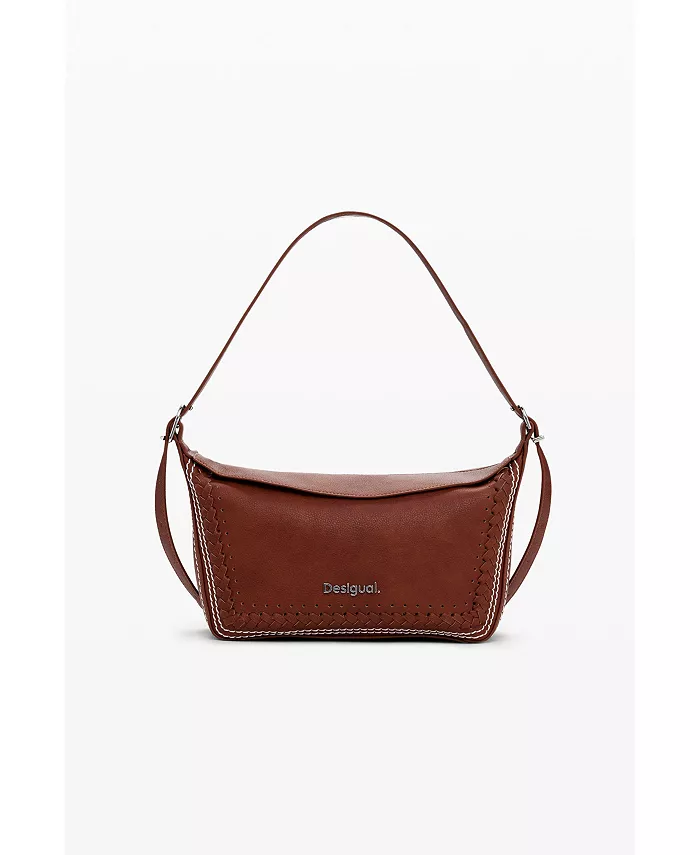 Женская сумка с плетеными деталями Desigual, черный
Женская сумка с плетеными деталями Desigual, черный