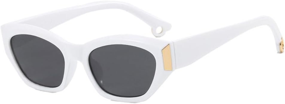 Модные женские солнцезащитные очки «Кошачий глаз», стильные мужские очки для вождения и езды, с зеркальными линзами, легкие, роскошные, с защитой от УФ-излучения UV400 TYUVIVO, White
Модные женские солнцезащитные очки «Кошачий глаз», стильные мужские очки для вождения и езды, с зеркальными линзами, легкие, роскошные, с защитой от УФ-излучения UV400 TYUVIVO, White