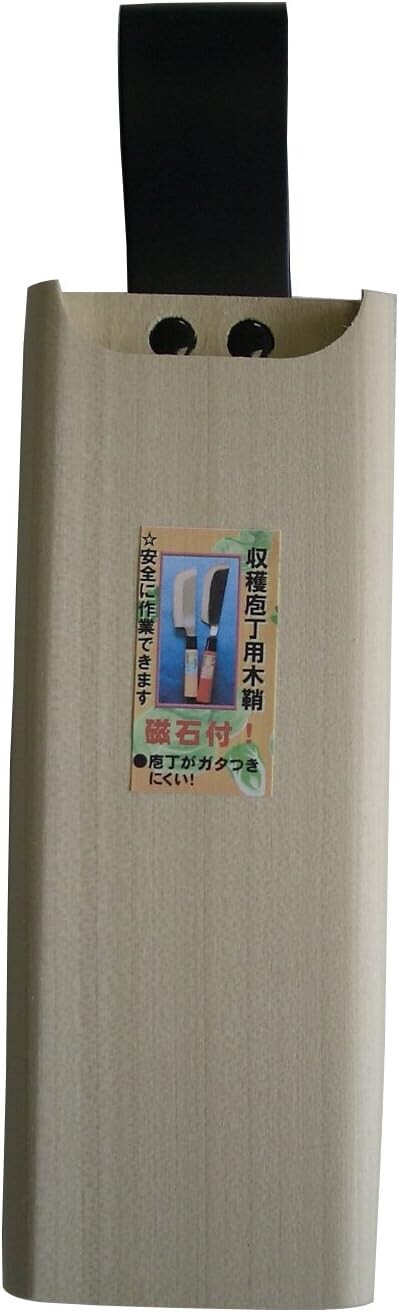Kazuma Sawa, Деревянные ножны для ножа для уборки овощей, с магнитом, белые, White
Kazuma Sawa, Деревянные ножны для ножа для уборки овощей, с магнитом, белые, White