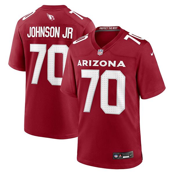 Игровая футболка Paris Johnson Jr Arizona Cardinals Nike
Игровая футболка Paris Johnson Jr Arizona Cardinals Nike
