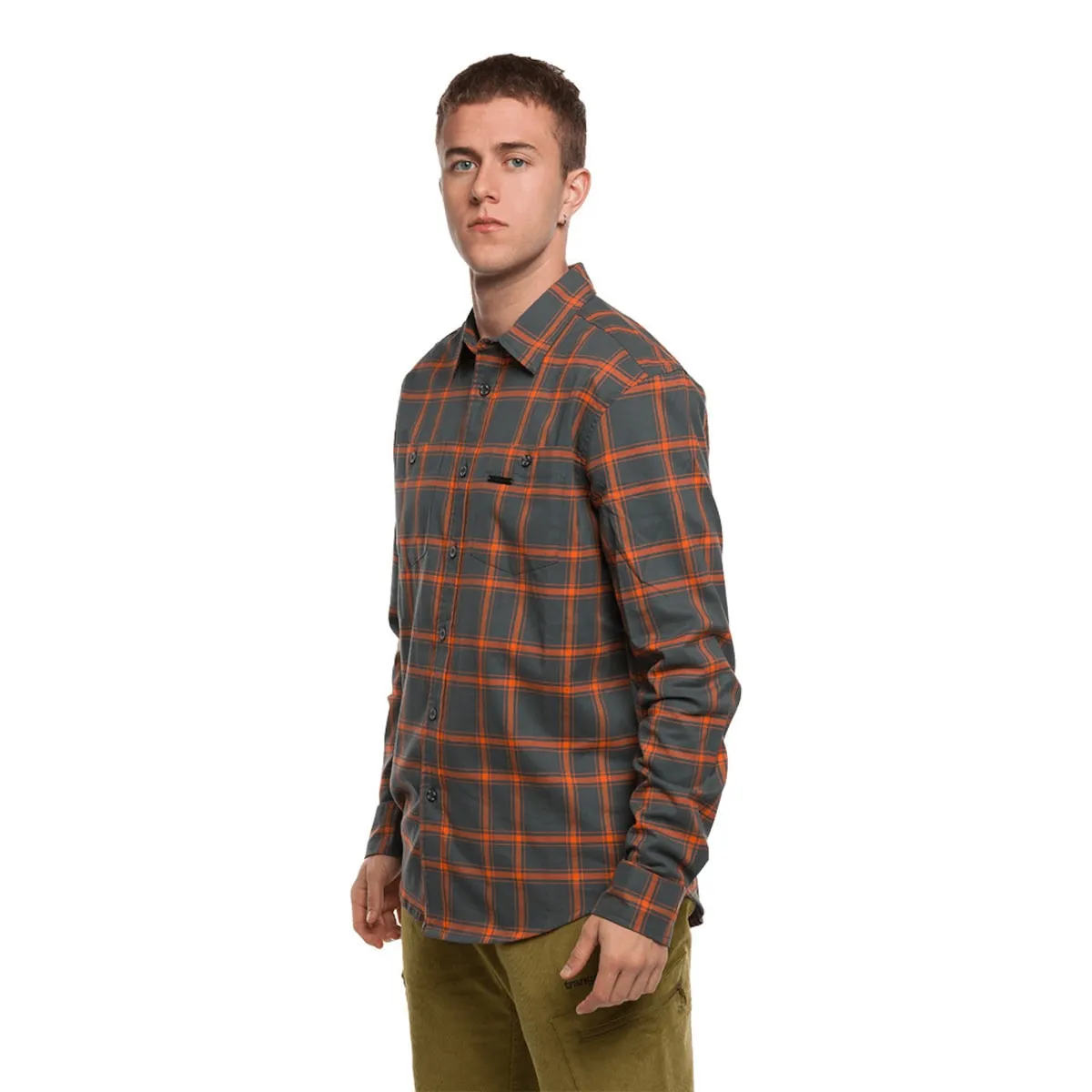 Мужская рубашка Zernez Trangoworld, серый/оранжевый
Мужская рубашка Zernez Trangoworld, серый/оранжевый