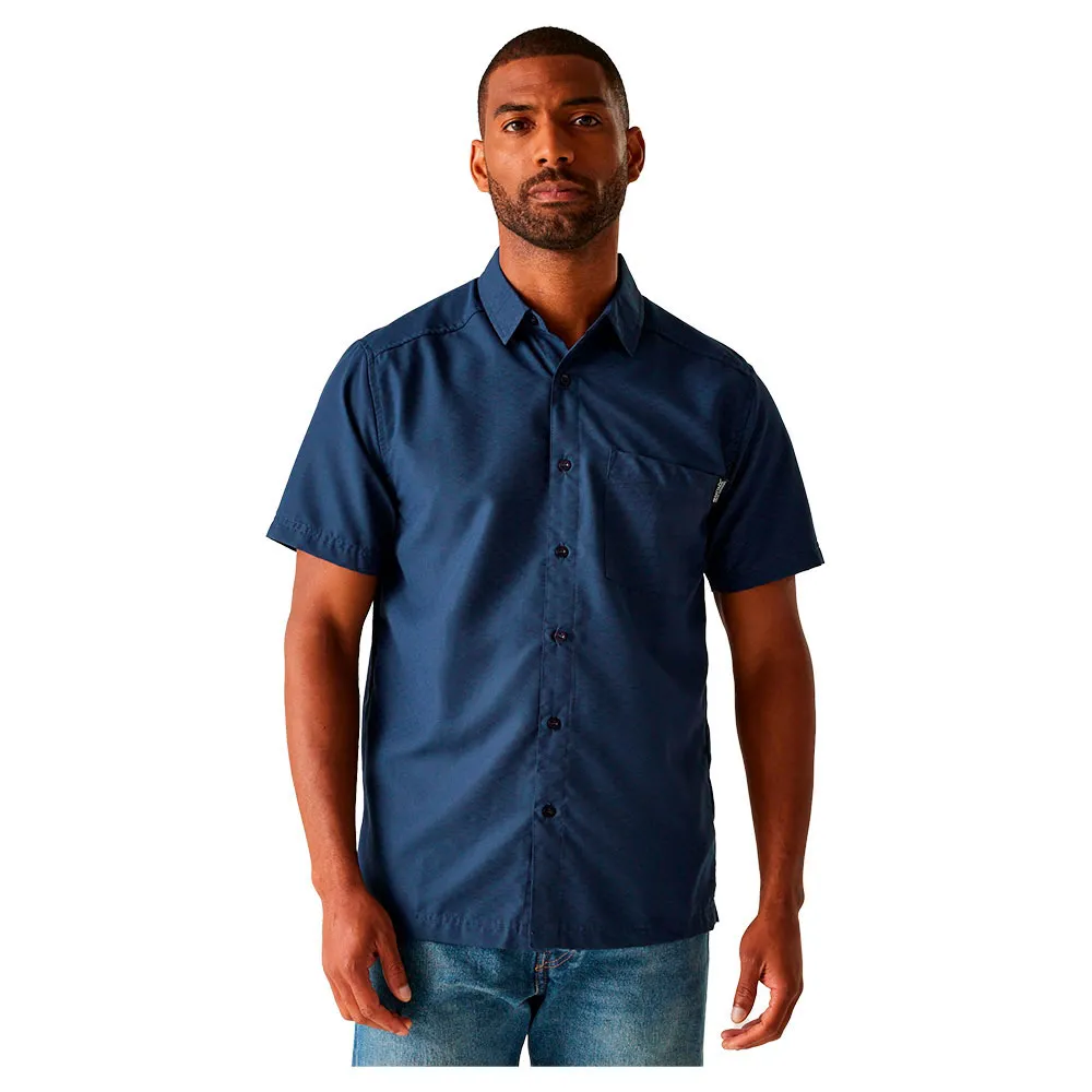 Рубашка с коротким рукавом Regatta Mindanol X, синий
Рубашка с коротким рукавом Regatta Mindanol X, синий