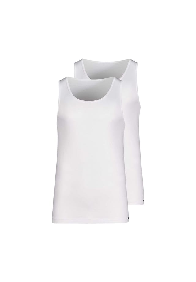 Комплект из 2 маек-топов - хлопок Advantage майка без рукавов эластичный хлопок Skiny, белый
Комплект из 2 маек-топов - хлопок Advantage майка без рукавов эластичный хлопок Skiny, белый