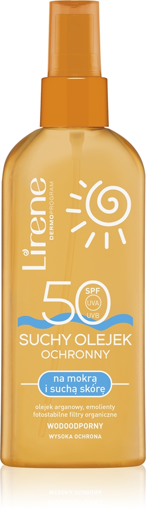 Солнцезащитный крем с сухим маслом, водостойкий Lirene, spf 50 150 мл
Солнцезащитный крем с сухим маслом, водостойкий Lirene, spf 50 150 мл