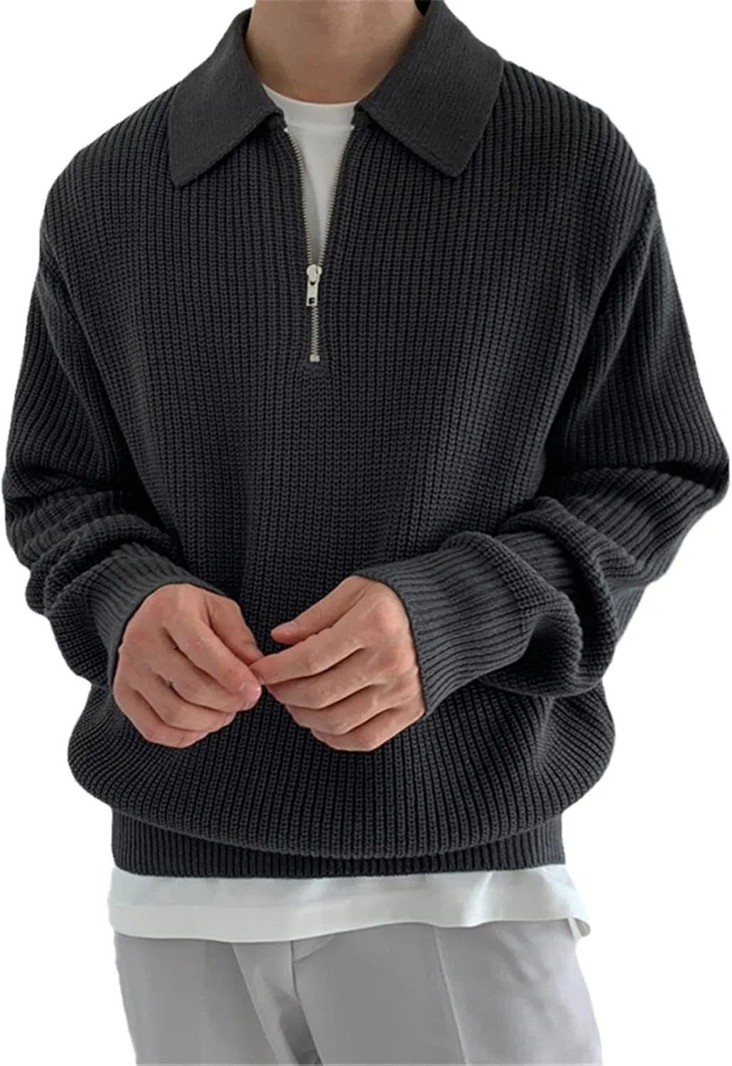 Свитер мужской вязаный осенне-зимний Vintage Loose Long Sleeve Alloaone
Свитер мужской вязаный осенне-зимний Vintage Loose Long Sleeve Alloaone