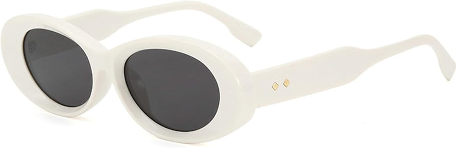 Willochra Женские модные солнцезащитные очки в маленькой оправе овальной формы с защитой от УФ-излучения UV400, ретро-стиль, заклепки, трендовые мужские солнцезащитные очки для активного отдыха, черные, C8
Willochra Женские модные солнцезащитные очки в маленькой оправе овальной формы с защитой от УФ-излучения UV400, ретро-стиль, заклепки, трендовые мужские солнцезащитные очки для активного отдыха, черные, C8