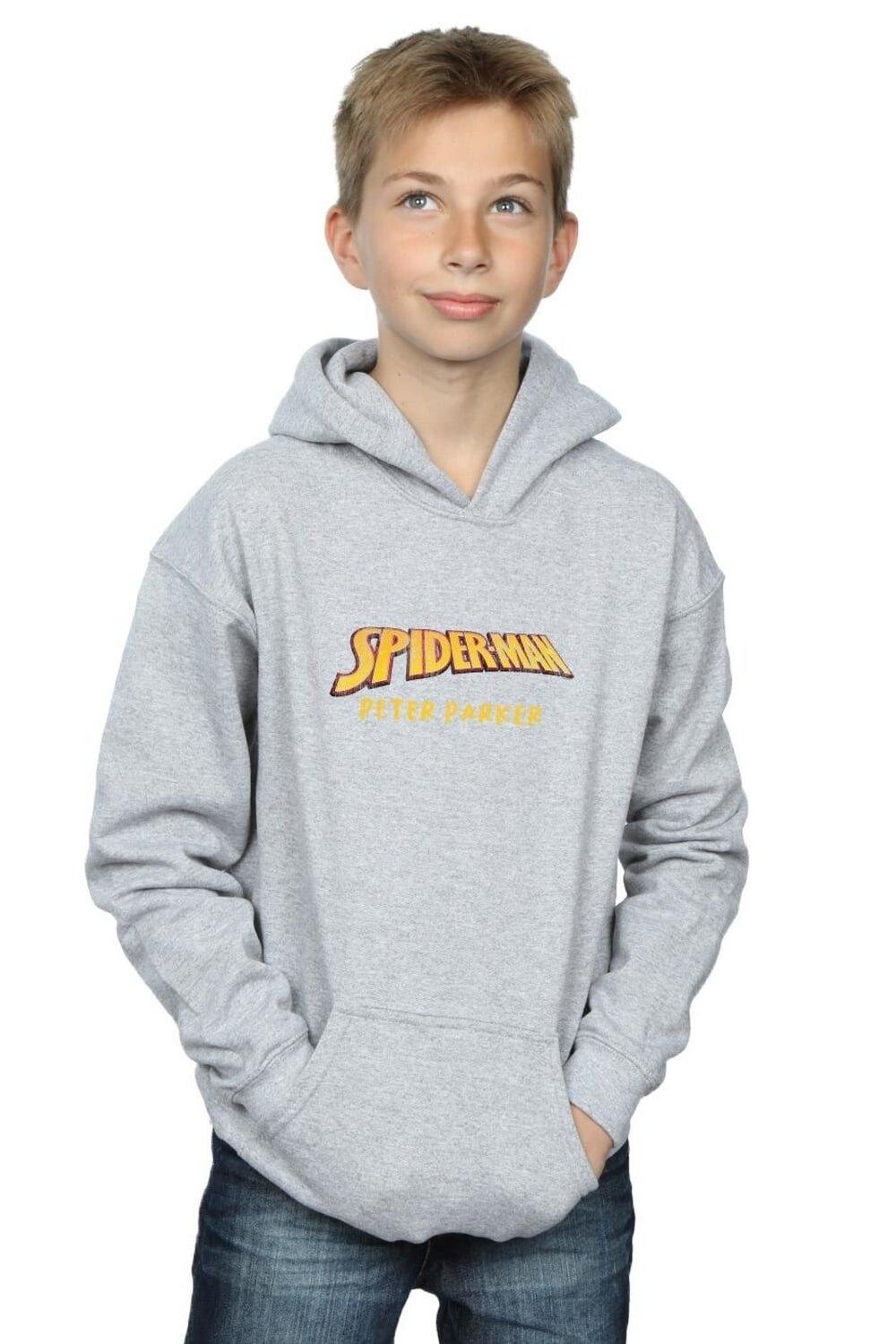 Толстовка «Человек-паук» AKA Peter Parker Marvel, серый 
Толстовка «Человек-паук» AKA Peter Parker Marvel, серый