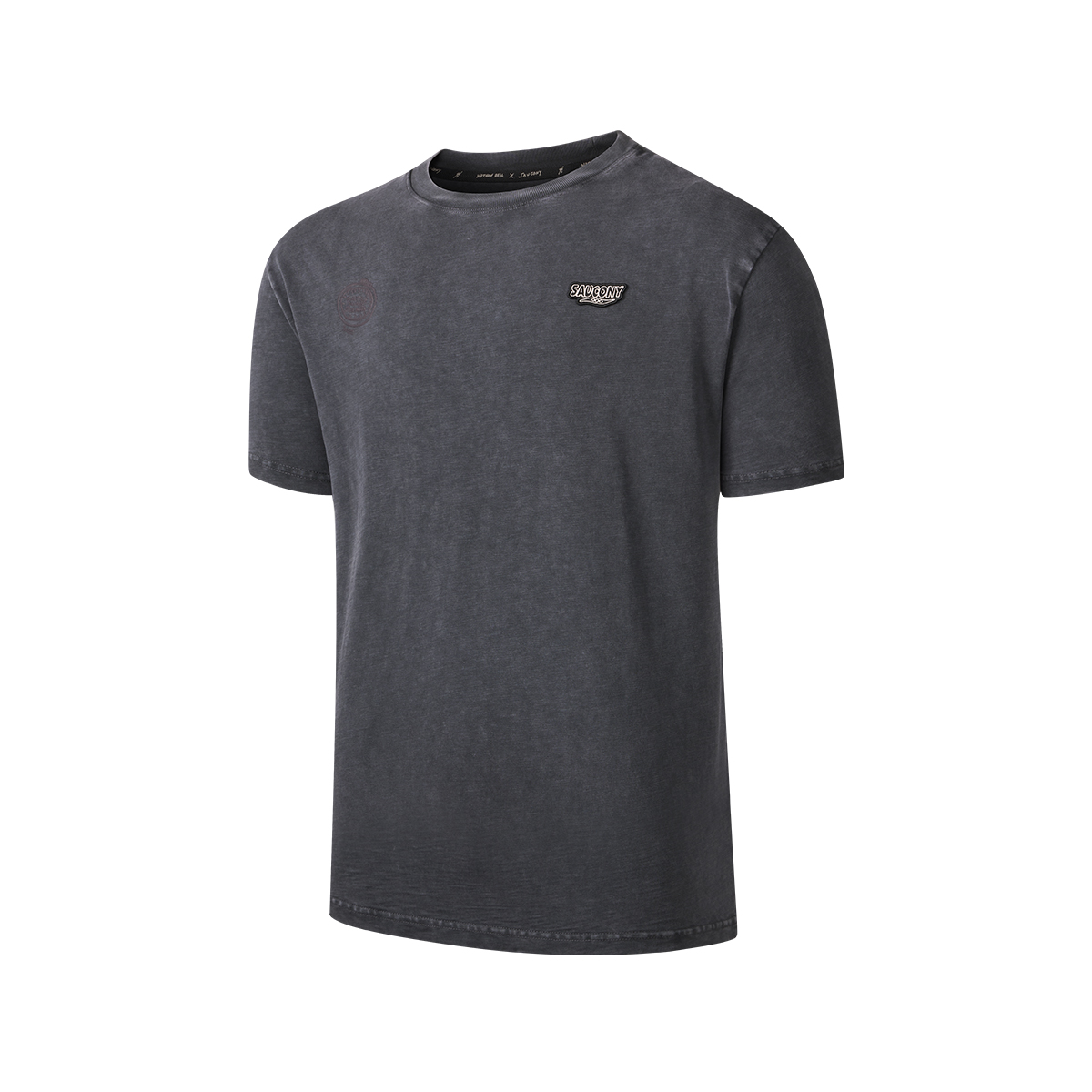 Футболка унисекс темно-серая Saucony, темно-серый
Футболка унисекс темно-серая Saucony, темно-серый