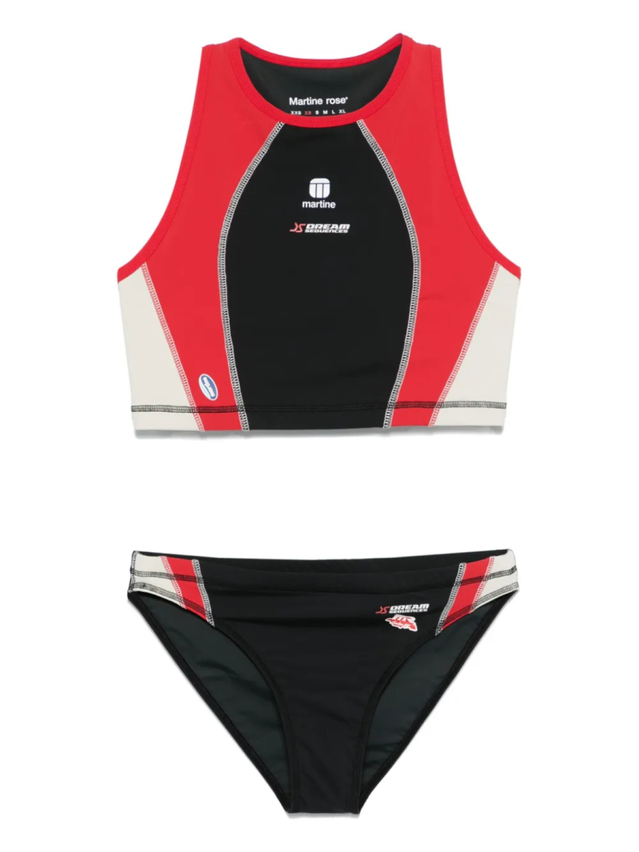 Бикини в стиле колор-блок Martine Rose, черный
Бикини в стиле колор-блок Martine Rose, черный