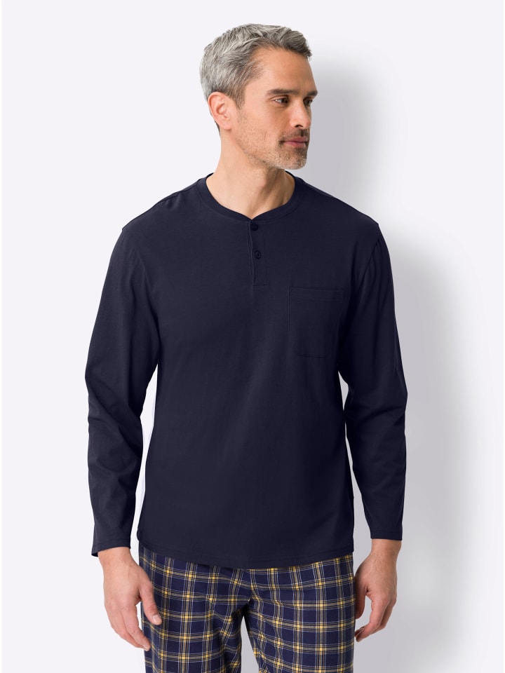 Ночная рубашка темно-синего цвета Sieh an!
Ночная рубашка темно-синего цвета Sieh an!