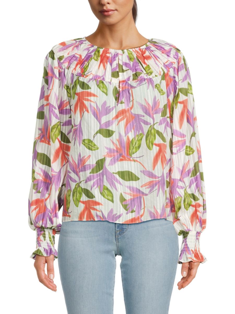 Топ с цветочным принтом Owen Ramy Brook, цвет Ivory Combo
Топ с цветочным принтом Owen Ramy Brook, цвет Ivory Combo