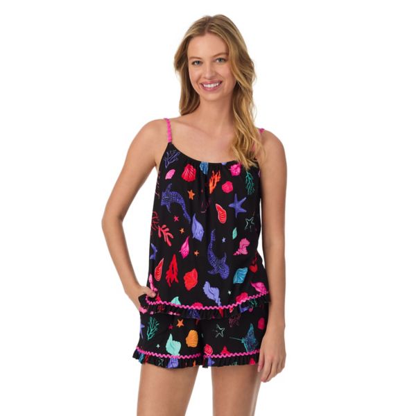 Женский уютный комплект пижамы: топ и шорты Beauty Sleep Social, цвет motion in the ocean
Женский уютный комплект пижамы: топ и шорты Beauty Sleep Social, цвет motion in the ocean