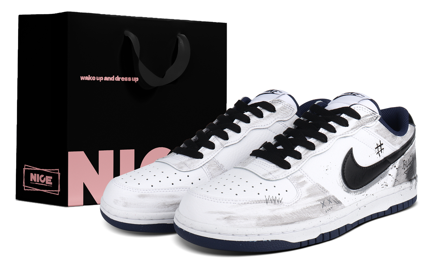 Большие устойчивые к истиранию, легкие и дышащие низкие кроссовки для скейтбординга men's Nike, белый
Большие устойчивые к истиранию, легкие и дышащие низкие кроссовки для скейтбординга men's Nike, белый