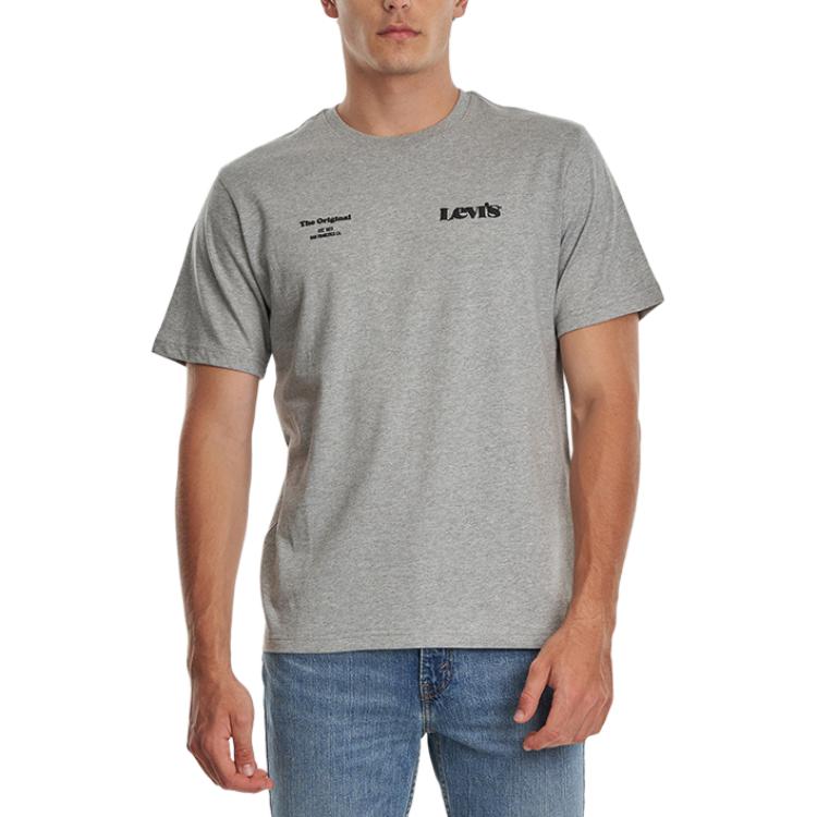 Футболка мужская серая Levis
Футболка мужская серая Levis