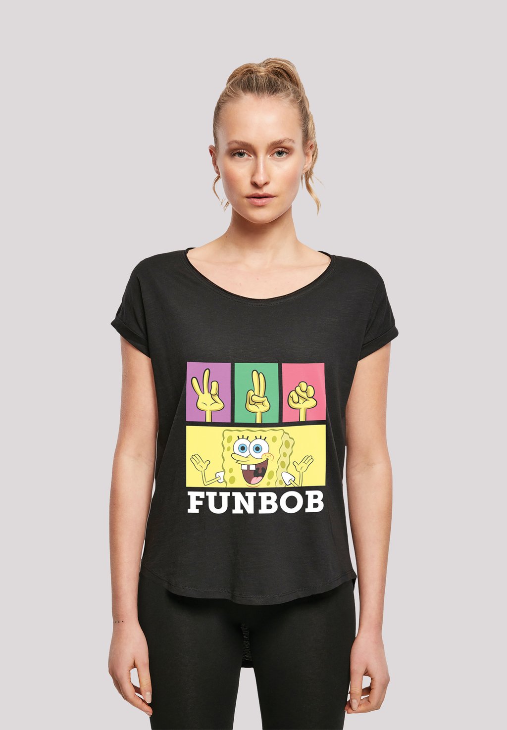 Футболка с принтом SPONGEBOB SCHWAMMKOPF FUNBOB F4NT4STIC, черный
Футболка с принтом SPONGEBOB SCHWAMMKOPF FUNBOB F4NT4STIC, черный