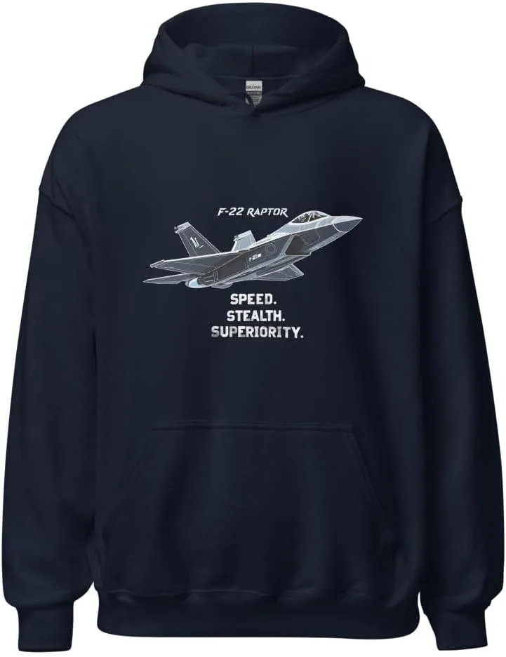 Толстовка с капюшоном F-22 Raptor Military Stealth
Толстовка с капюшоном F-22 Raptor Military Stealth