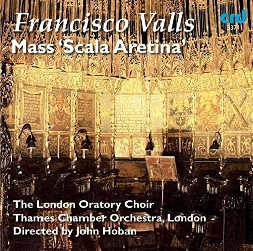 CD диск Valls / London Oratory Choir / Hoban: Mass Scala Aretina
CD диск Valls / London Oratory Choir / Hoban: Mass Scala Aretina