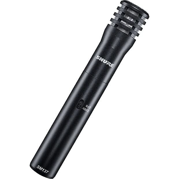 Конденсаторный микрофон Shure SM137-LC
Конденсаторный микрофон Shure SM137-LC