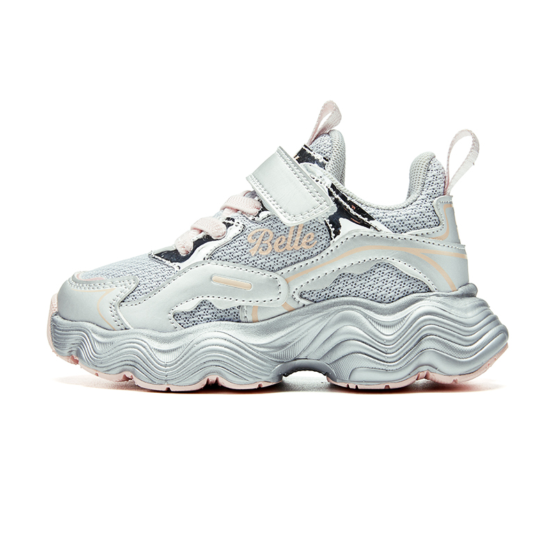 Легкие амортизирующие низкие детские кроссовки для бега BELLE, серебряный
Легкие амортизирующие низкие детские кроссовки для бега BELLE, серебряный