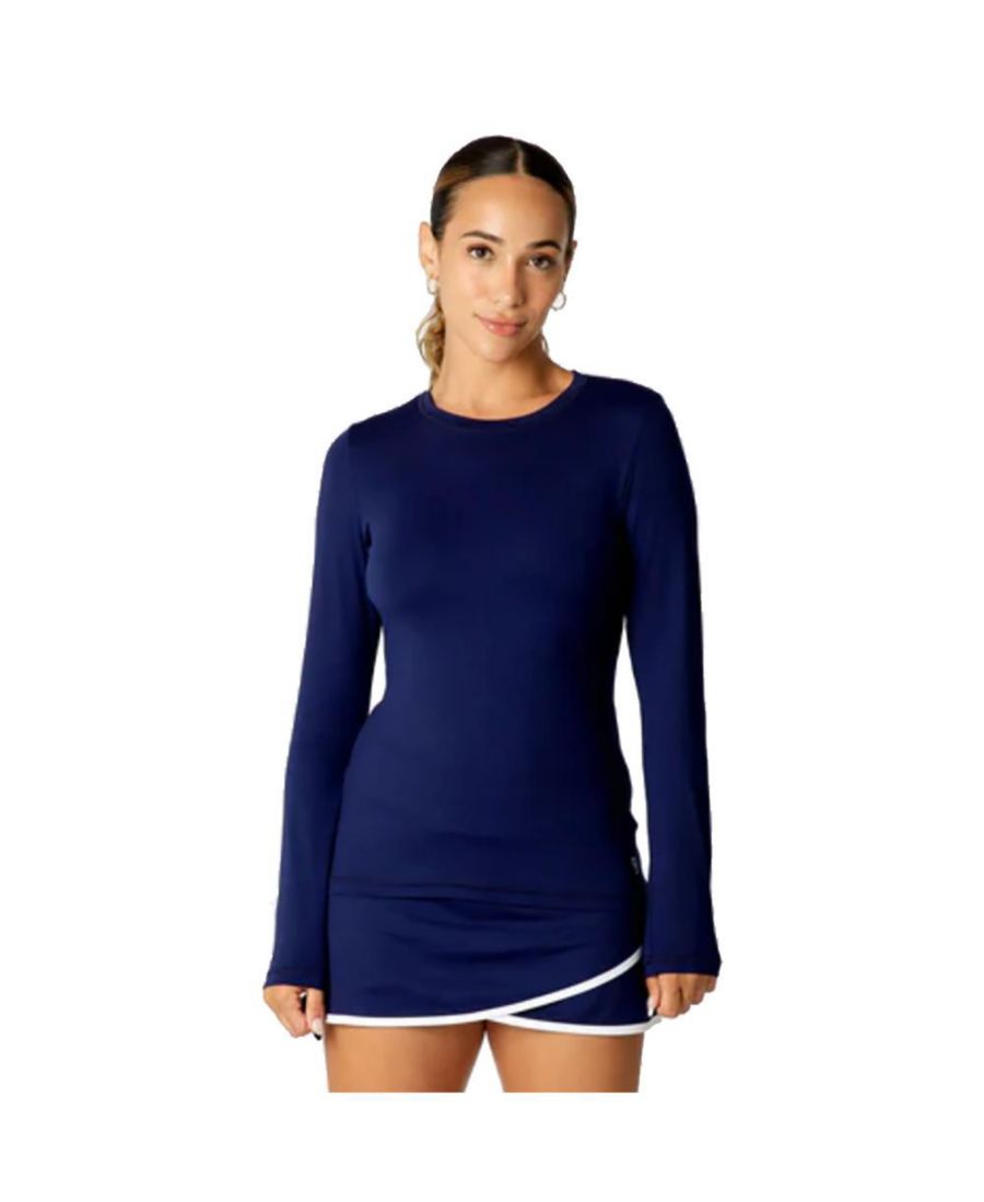 Женская теннисная рубашка с длинным рукавом UV Colors Sofibella, Navy
Женская теннисная рубашка с длинным рукавом UV Colors Sofibella, Navy