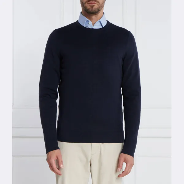 Шерстяной свитер обычного кроя Calvin Klein, синий
Шерстяной свитер обычного кроя Calvin Klein, синий