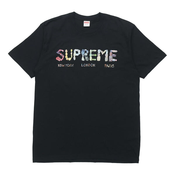 Футболка ss18 rocks tee black alphabet logo short sleeve Supreme, черный
Футболка ss18 rocks tee black alphabet logo short sleeve Supreme, черный