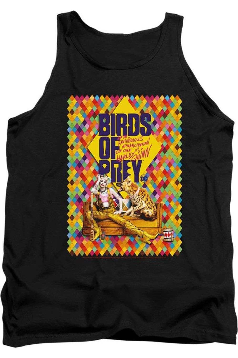Топ для взрослых Birds Of Prey Couch Gildan, черный 
Топ для взрослых Birds Of Prey Couch Gildan, черный