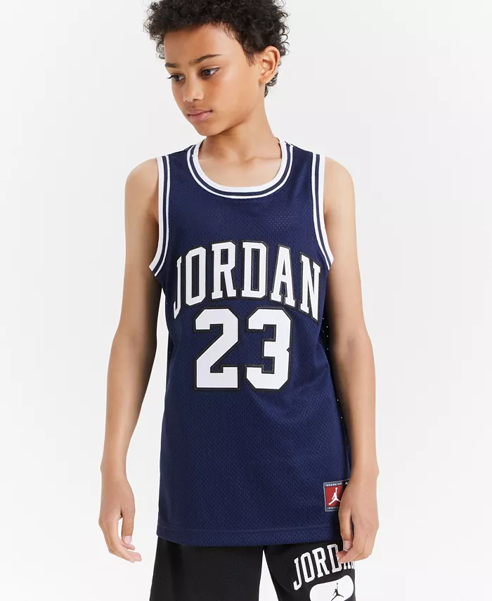 Футболка без рукавов Big Boys 23 Jersey Jordan, синий
Футболка без рукавов Big Boys 23 Jersey Jordan, синий