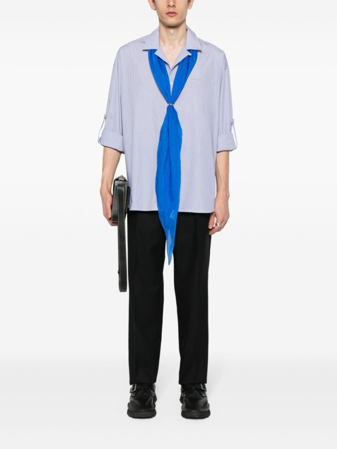 Зауженные брюки из вирджинской шерсти FENDI, черный
Зауженные брюки из вирджинской шерсти FENDI, черный